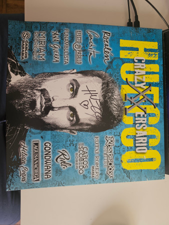 CrazyXXErsario (Firmado, vinilo transparente detalle verde)