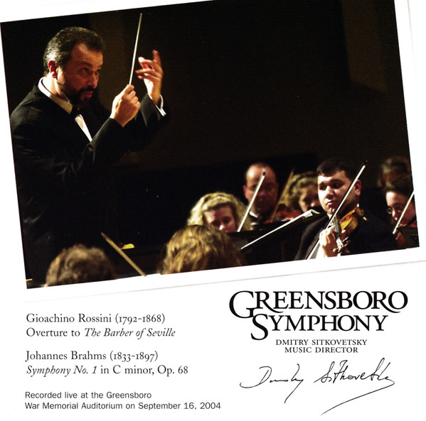Rossini: Overture To The Barber Of Seville / Brahms: Symphony 1