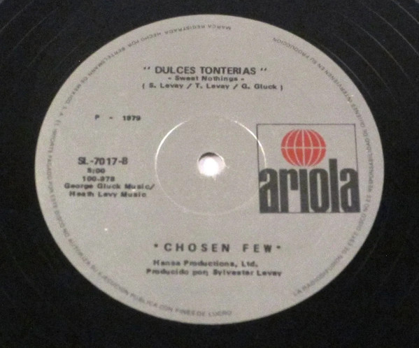 El Boogie De La Armada = Boogie Army (Boogie Down) / Dulces Tonterias = Sweet Nothings