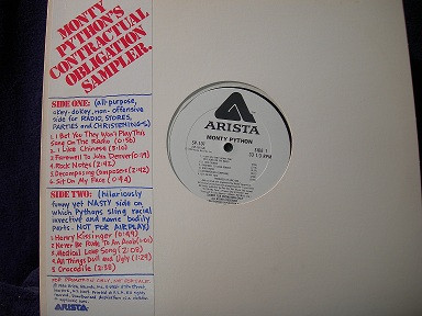 Monty Python's Contractual Obligation Sampler