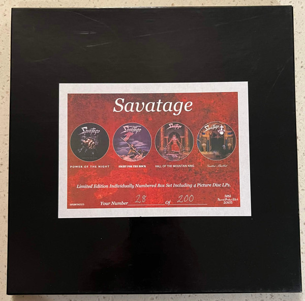 4 Lp Picture Discs Boxset 