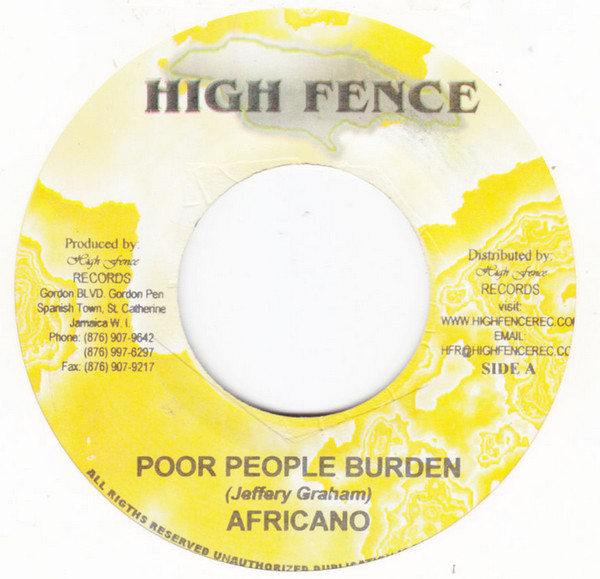 Poor People Burden / Close By My Side Tonight