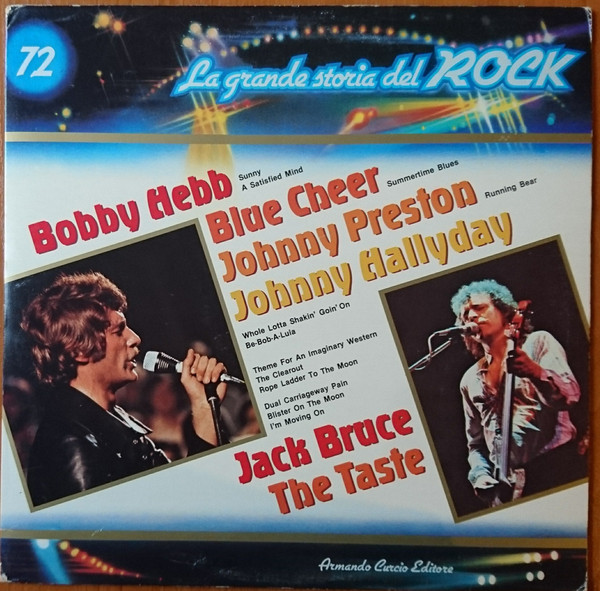 Bobby Hebb / Blue Cheer / Johnny Preston / Johnny Hallyday / Jack Bruce / The Taste