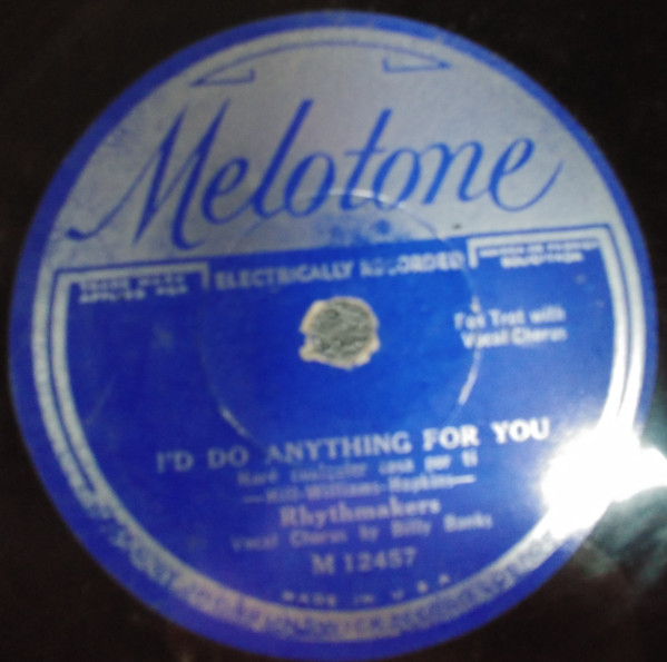 I'd Do Anything For You / Mean Old Bed Bug Blues