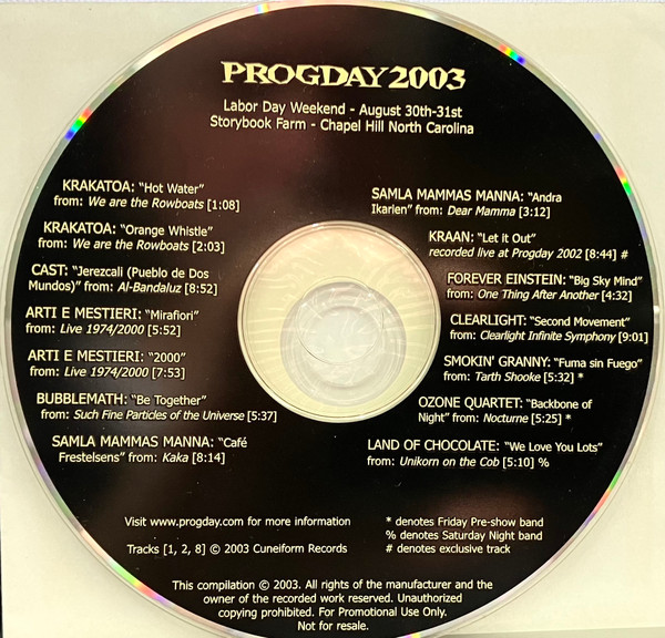 Progday 2003