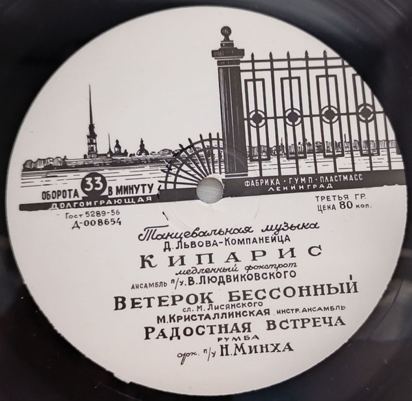 Танцевальная Музыка Д. Львов-Компанейца