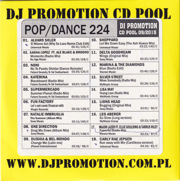 CD Pool Pop/Dance 224