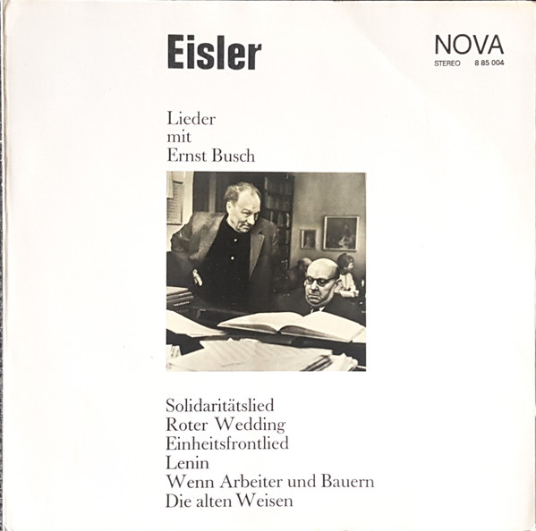 Lieder Mit Ernst Busch