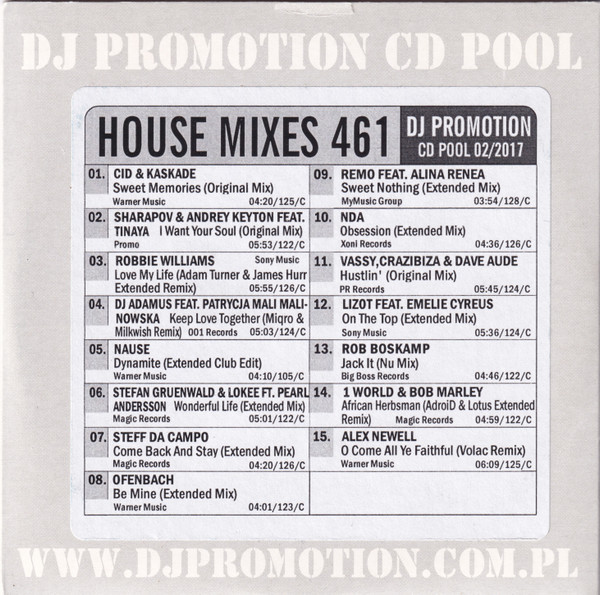 CD Pool House Mixes 461