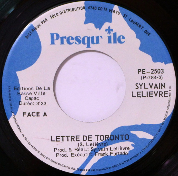 Lettre De Toronto / Poucet Et Chaperon