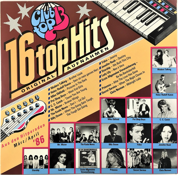 16 Top Hits - Aus Den Hitparaden März / April '86