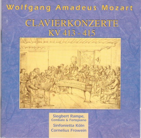 Clavierkonzerte LV 413-415