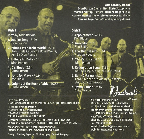 Live At Dizzy's Club Coca-Cola Vol 2