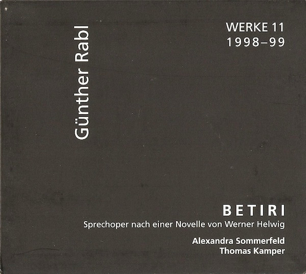 Werke 11 - 1998-99 - Betiri