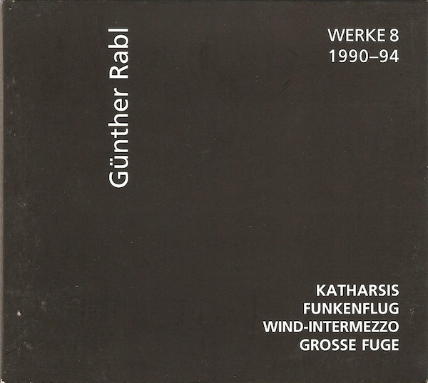 Werke 8 - 1990-94 - Katharsis