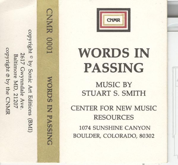 Words In Passing