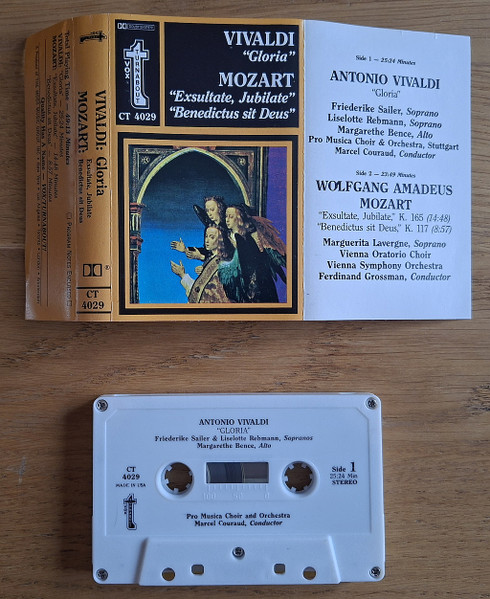 "Gloria" / "Exsultate, Jubilate", "Benedictus Sit Deus"