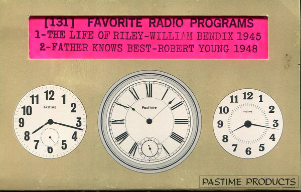 Favorite Radio Programs