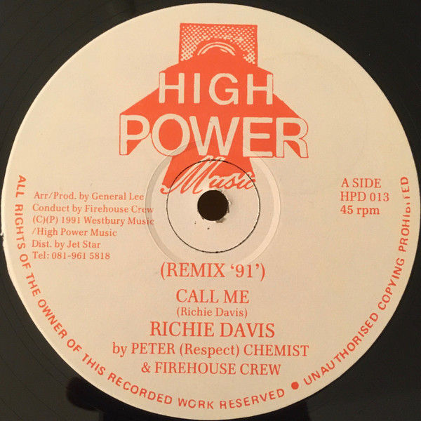 Call Me (Remix '91')