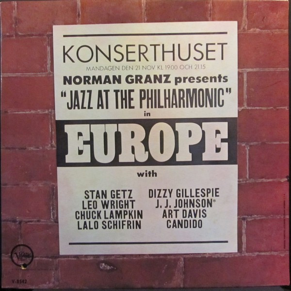Jazz At The Philharmonic In Europe