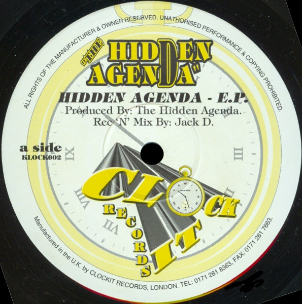 Hidden Agenda E.P.