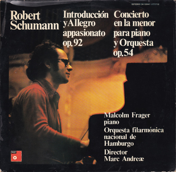 Introducción Y Allegro Appasionato Op.92 / Concierto En La Menor Para Piano Y Orquesta Op.54 