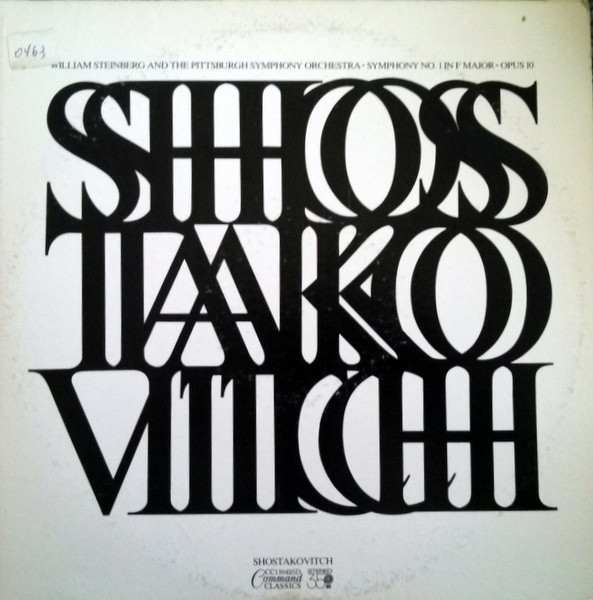 Symphony No. 1 In F Major, Opus 10