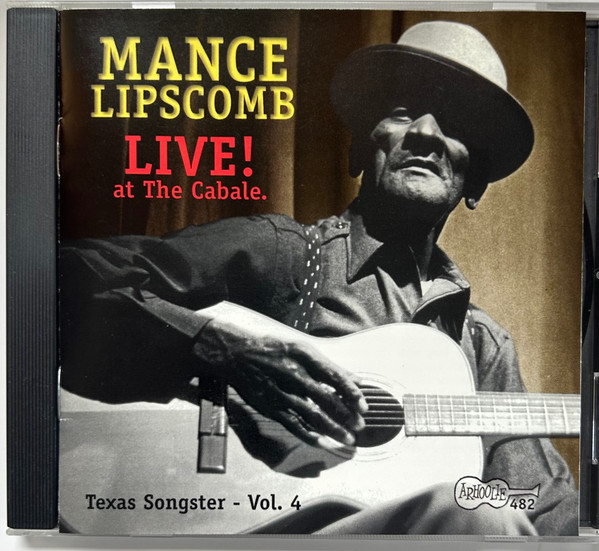 Live! At The Cabale: Texas Songster – Vol. 4