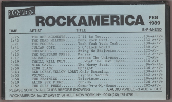 Rockamerica February 1989