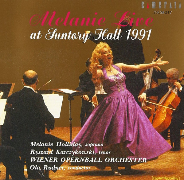 Melanie Live At Suntory Hall 1991 = メラニー・ホリディ＆カルチュフスキー／サントリーホール・ライヴ ’91