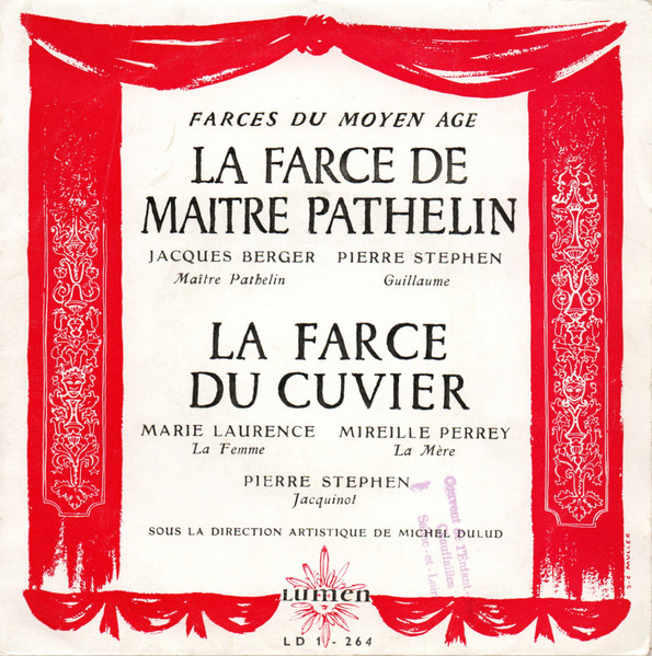 Farces Du Moyen-Age