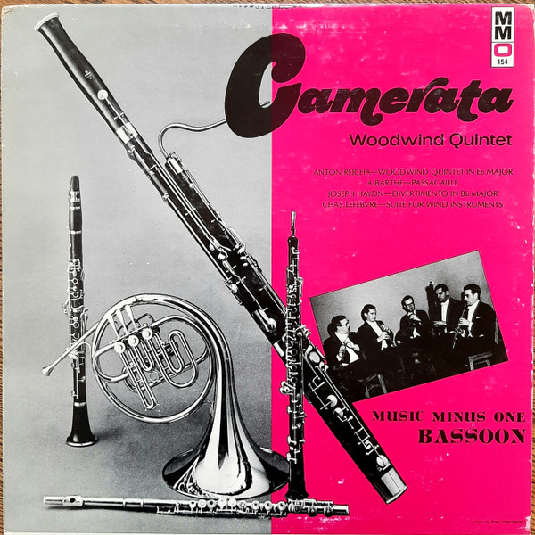 Camerata Woodwind Quintet Volume 2 (Music Minus One Bassoon)