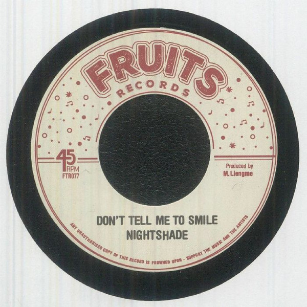Don't Tell Me To Smile / No Flowerpot Dub