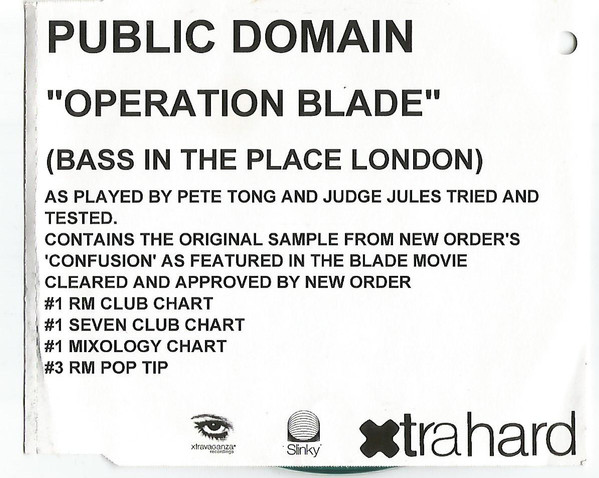 Operation Blade (Bass In The Place London)