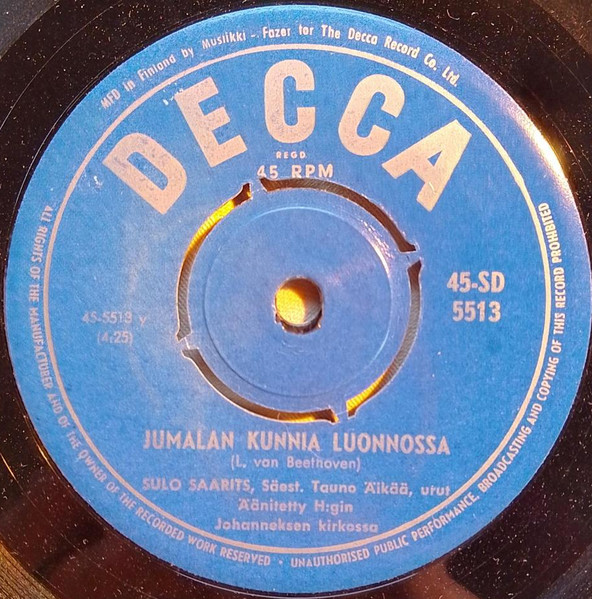 Jumalan Kunnia Luonnossa / Jerusalem