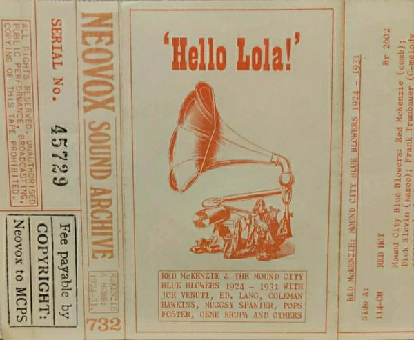Hello Lola! 1924 - 1931