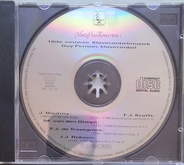 18de Eeuwse Klavecimbelmuziek 