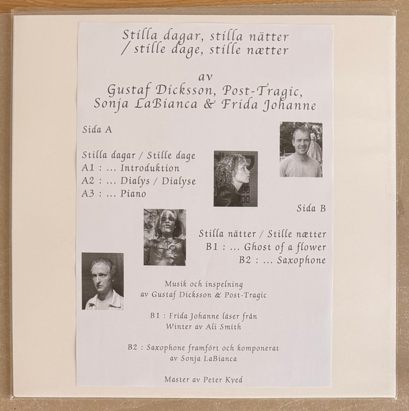 Stilla Dagar, Stilla Nätter / Stille Dage, Stille Nætter