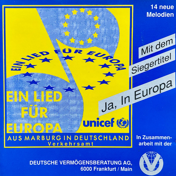 Ein Lied Für Europa - Aus Marburg In Deutschland