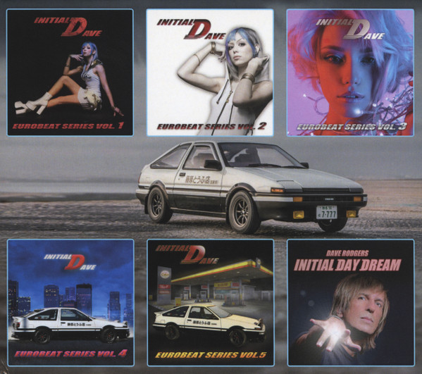 Initial Dave Eurobeat Series Vol. 1 / Initial Dave Eurobeat Series Vol. 2 / Initial Dave Eurobeat Series Vol. 3 / Initial Dave Eurobeat Series Vol. 4 / Initial Dave Eurobeat Series Vol. 5 / Initial Day Dream