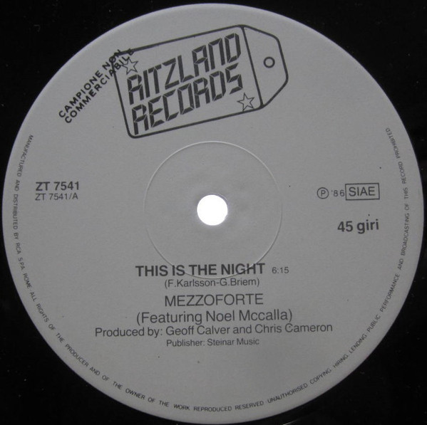 This Is The Night