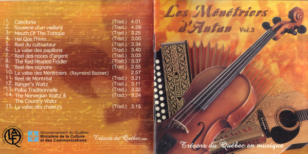 Les Ménétriers D'Antan Vol. 3