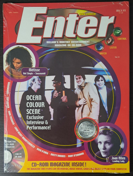 Enter - Ireland's Monthly Interactive magazine On CD-Rom
