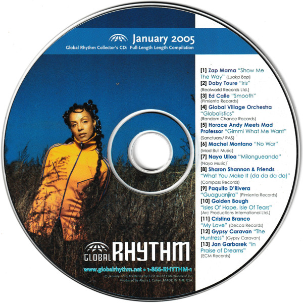 Global Rhythm Collector's CD - January 2005