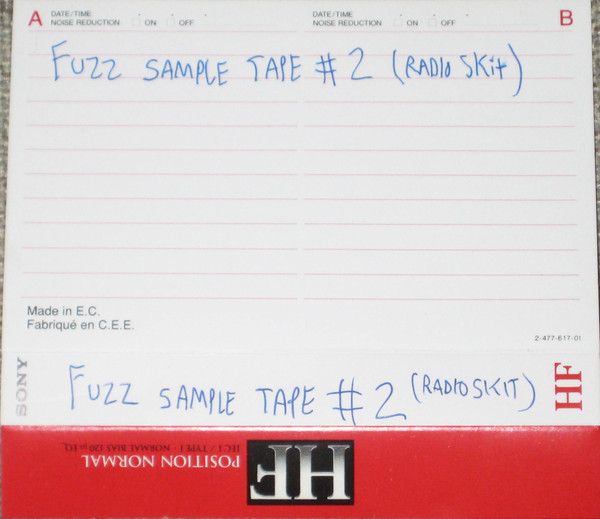 Sample Tape #2 (Radio Skit)