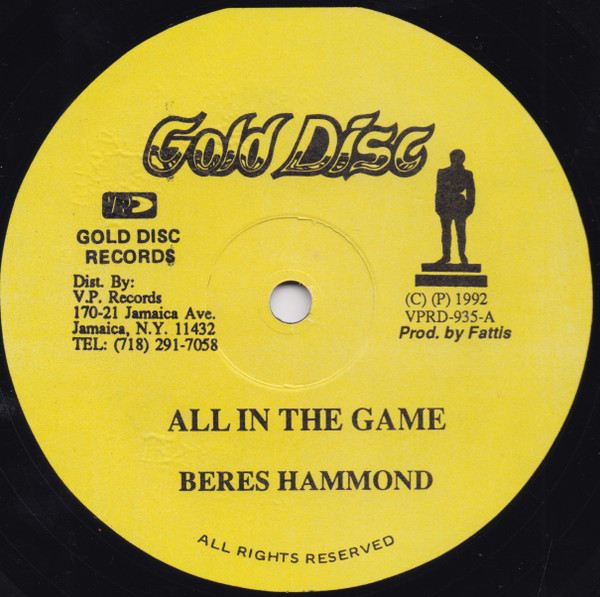All In The Game / Honor