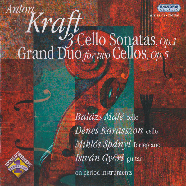3 Cello Sonatas, Op.1 / Grand Duo For Two Cellos, Op.5