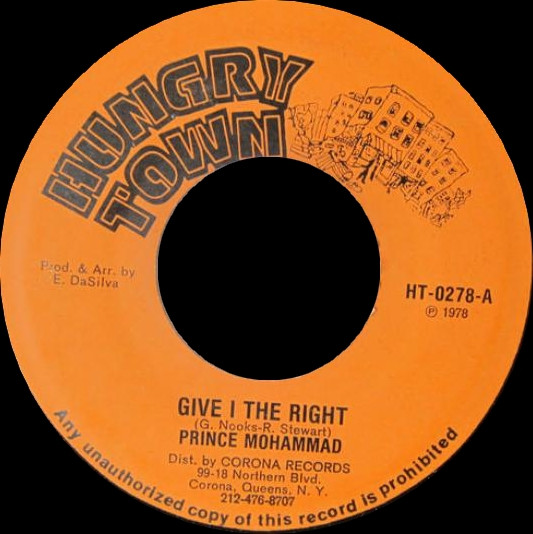 Give I The Right / Dub Cass Nova