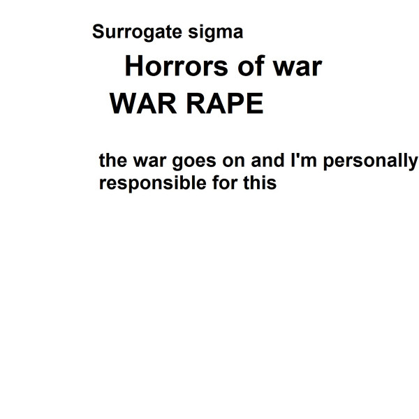 Horrors Of War: War Rape