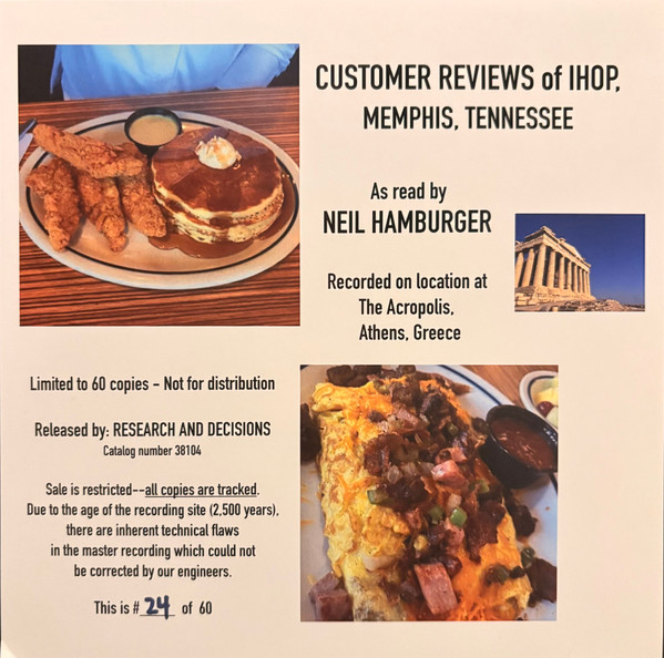 Customer Reviews of IHOP, Memphis, Tennessee
